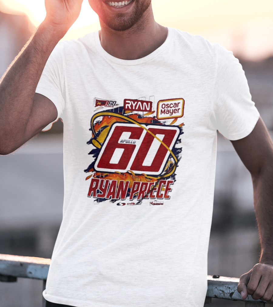 Ryan Preece Oscar Mayer Apollo 60 Stafford Speedway Racing T-Shirt