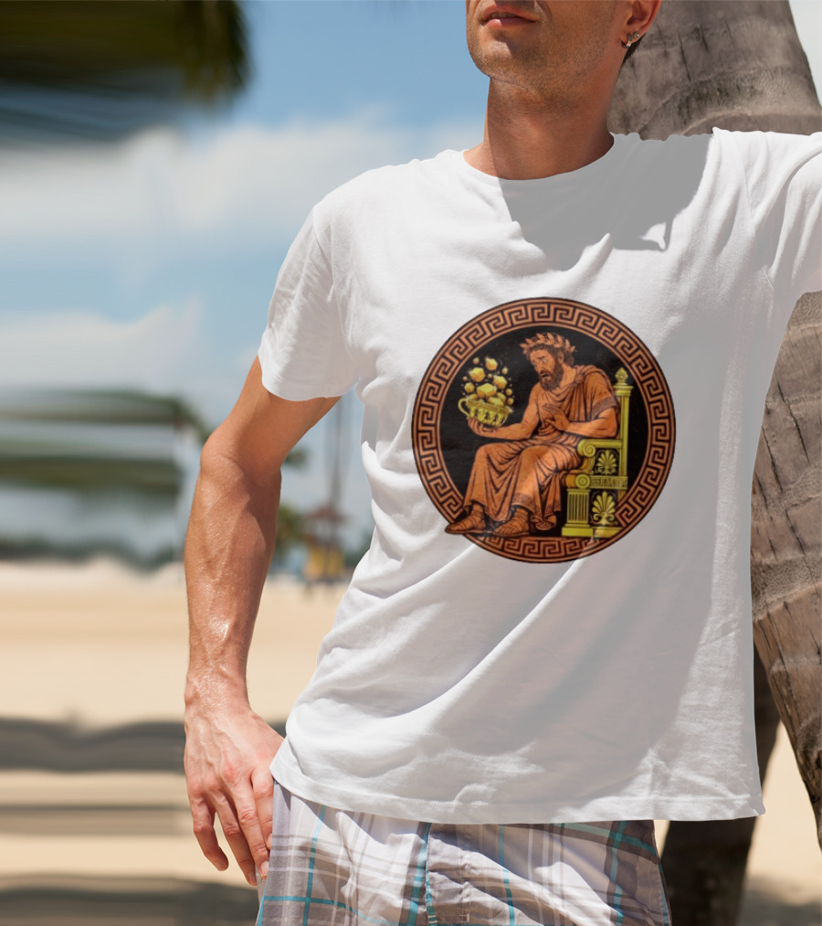 King Midas Ancient Greek Mythology Gold Transformative Touch T-Shirt