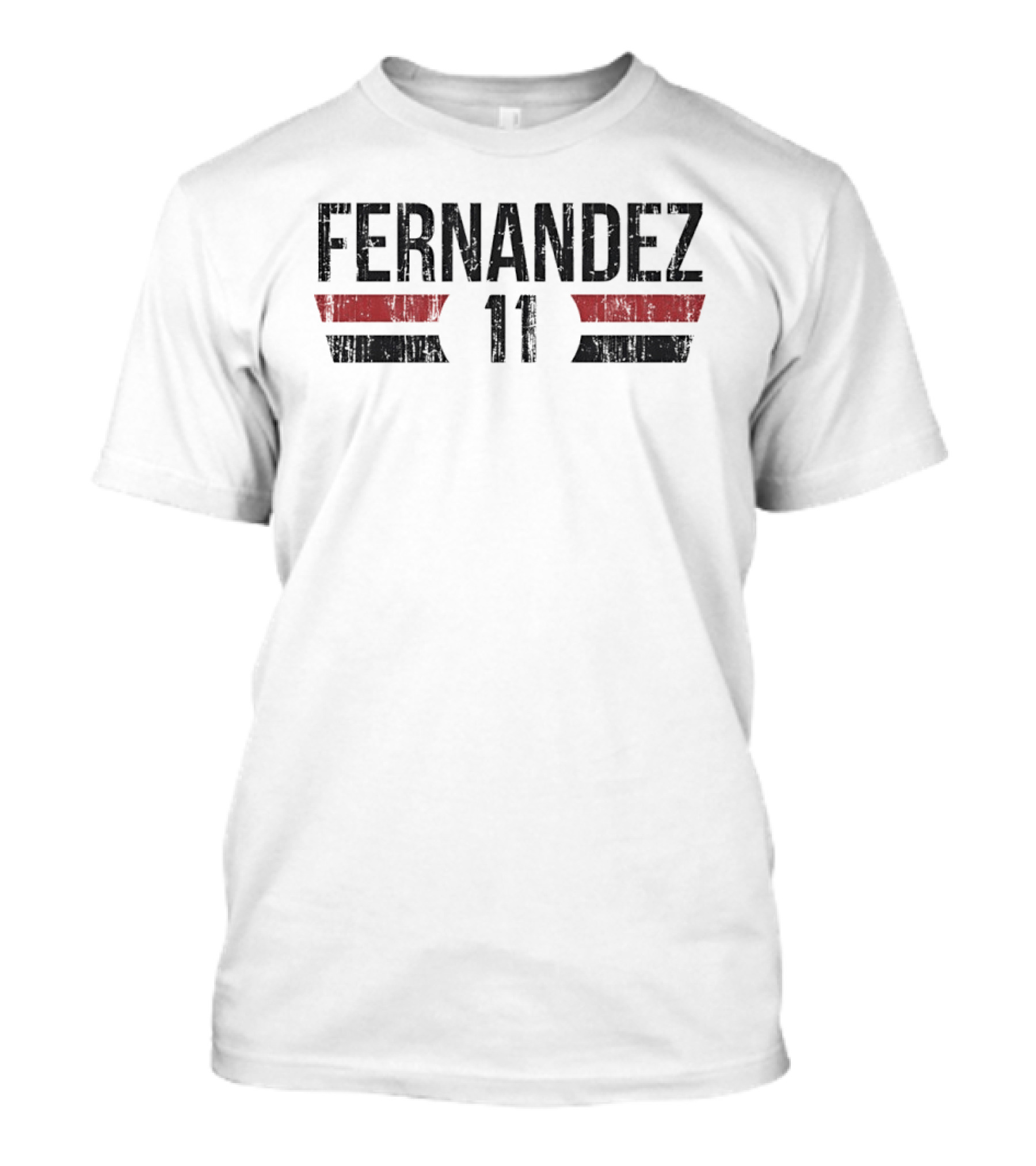 Fernandez 11 Arizona Diamondbacks Player Name And Number T-Shirt