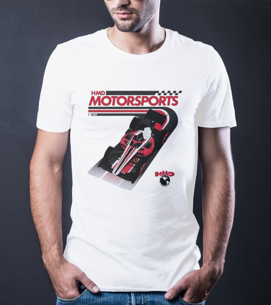 HMD Motorsports Indy NXT 2026 Racing Car T-Shirt