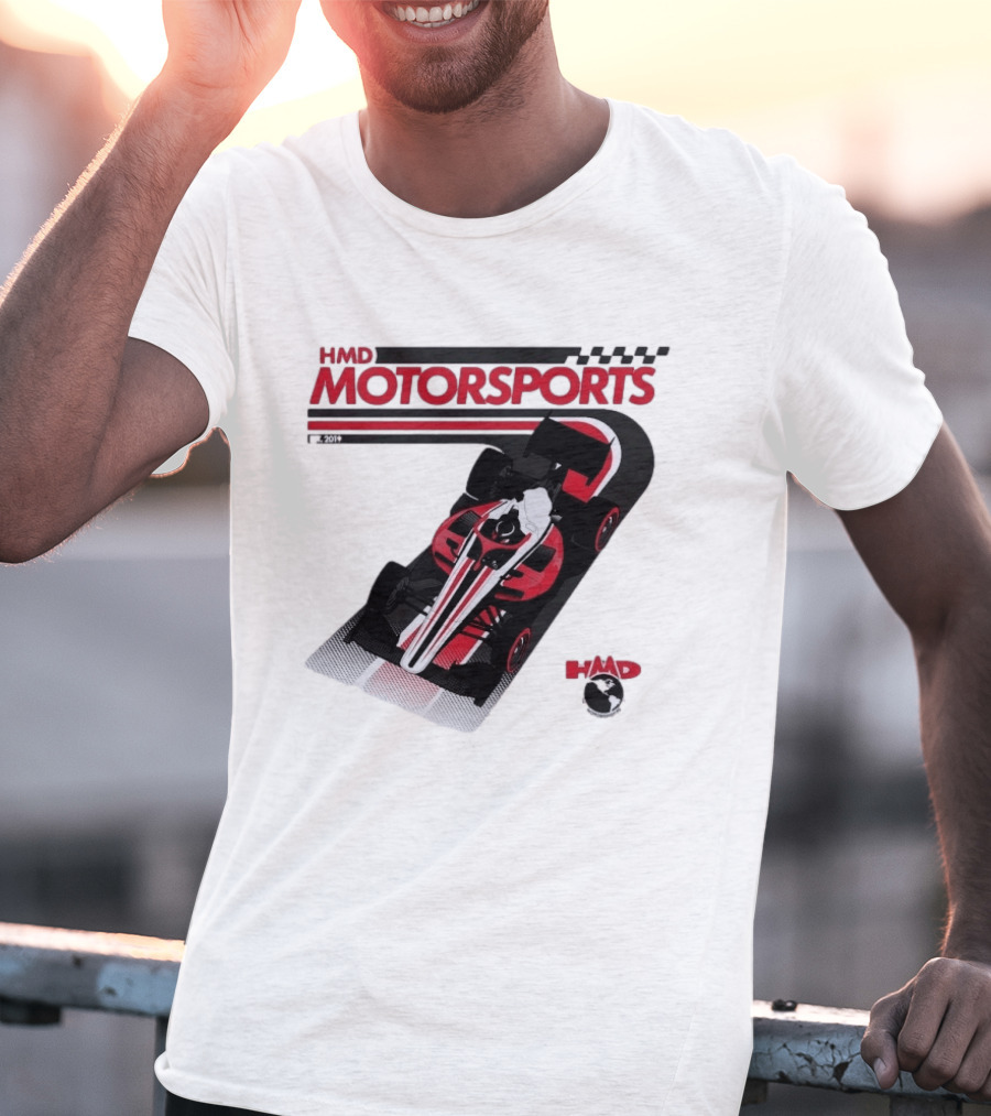 HMD Motorsports Indy NXT 2026 Racing Car T-Shirt