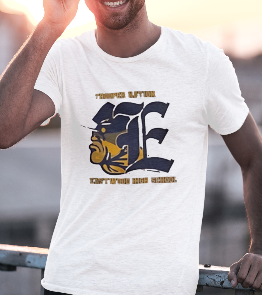 Trooper Nation Eastwood High School Football FE T-Shirt