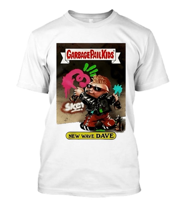 New Wave Dave Garbage Pail Topps T-Shirt