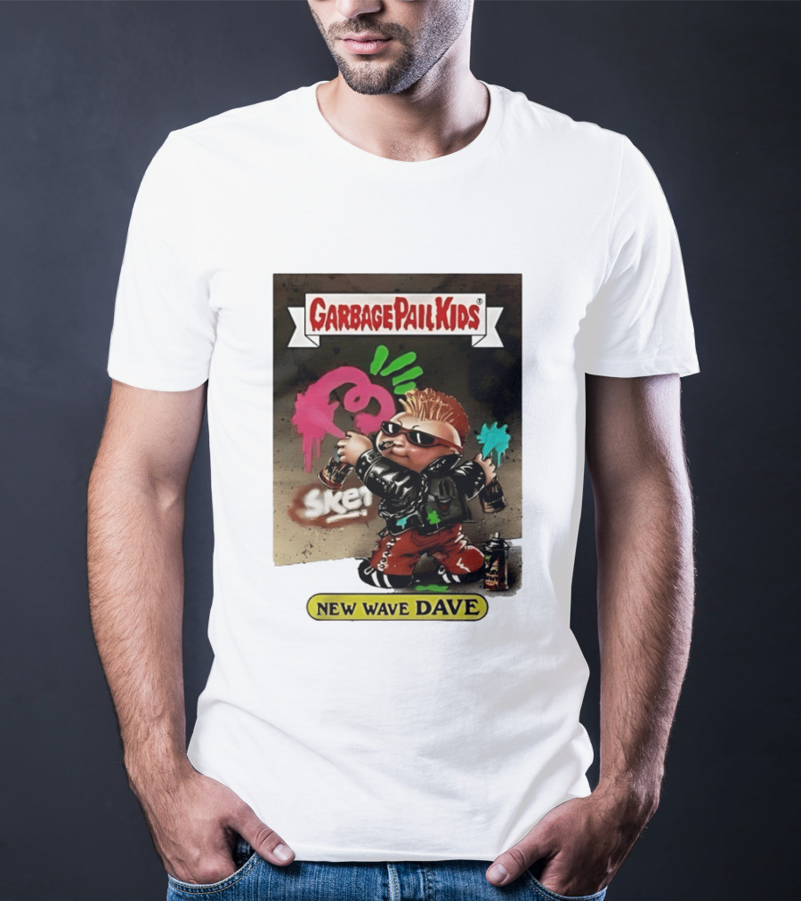 New Wave Dave Garbage Pail Topps T-Shirt