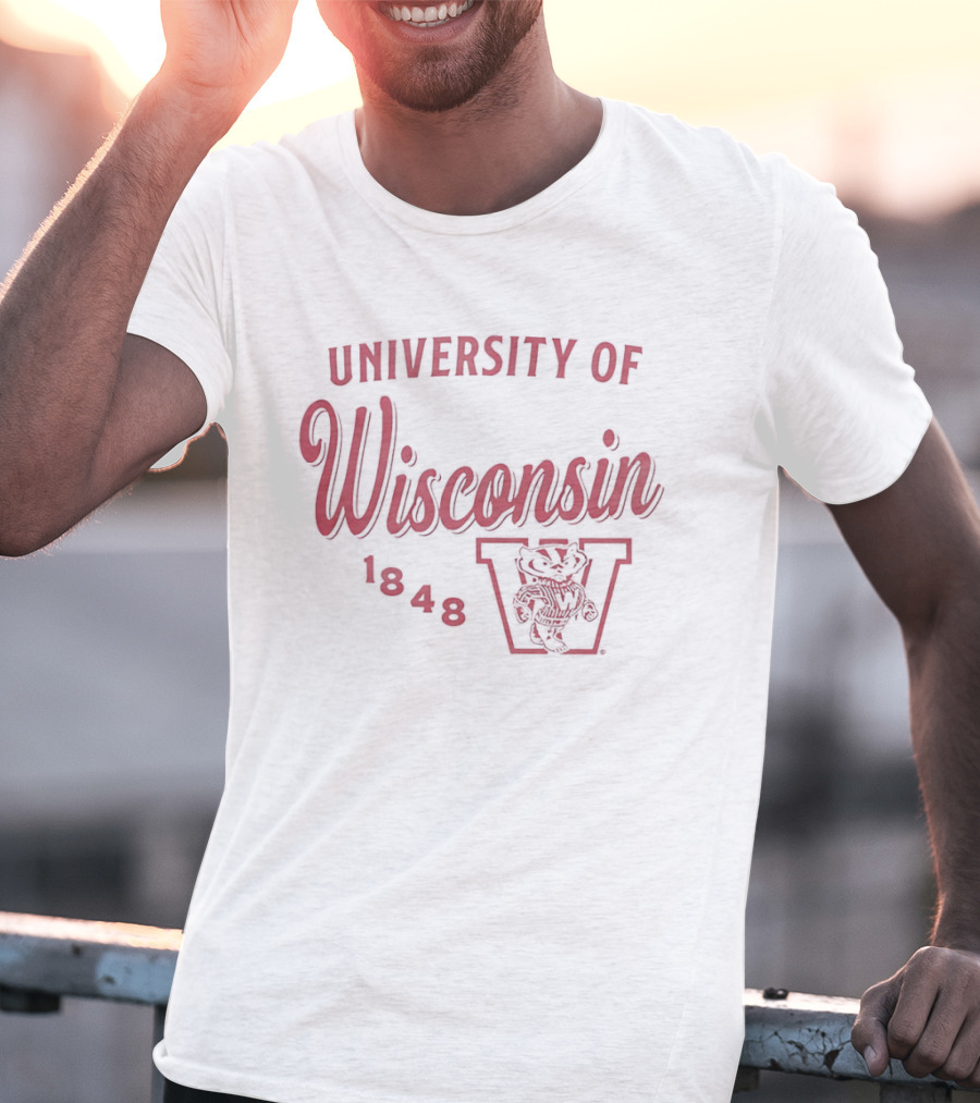 University Of Wisconsin 1848 Badger W T-Shirt