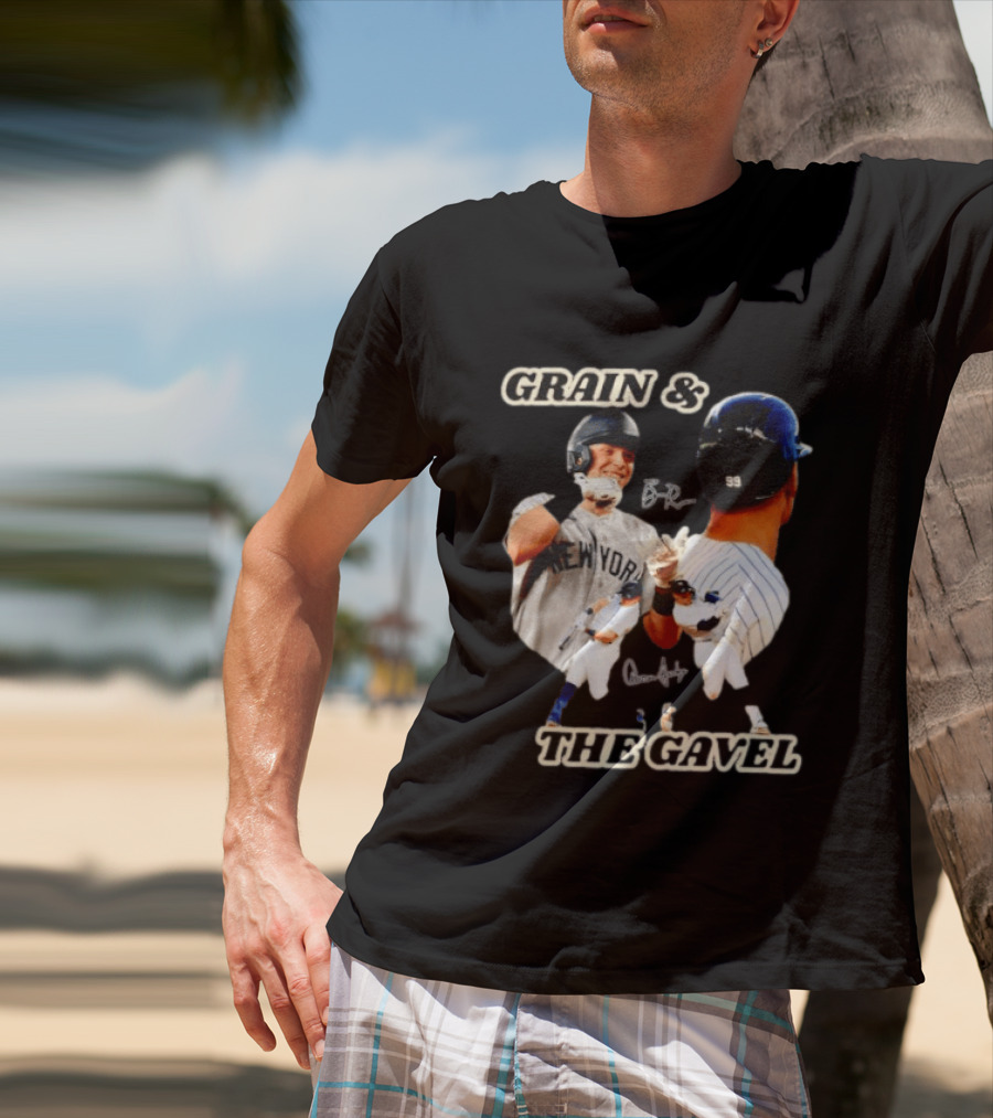 Grain & The Gavel Ben Rice Aaron Judge New York T-Shirt
