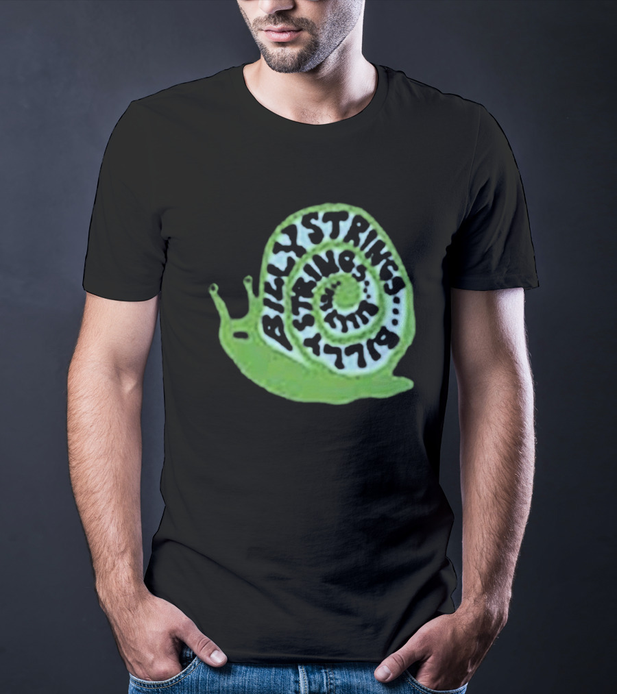 Billy Strings Summer 2026 Tour Snail With Dates T-Shirt