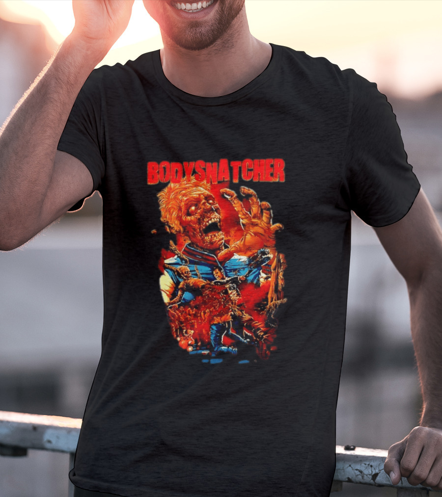 Bodysnatcher Zombie Horror Deathcore Fierce Undead Attack T-Shirt