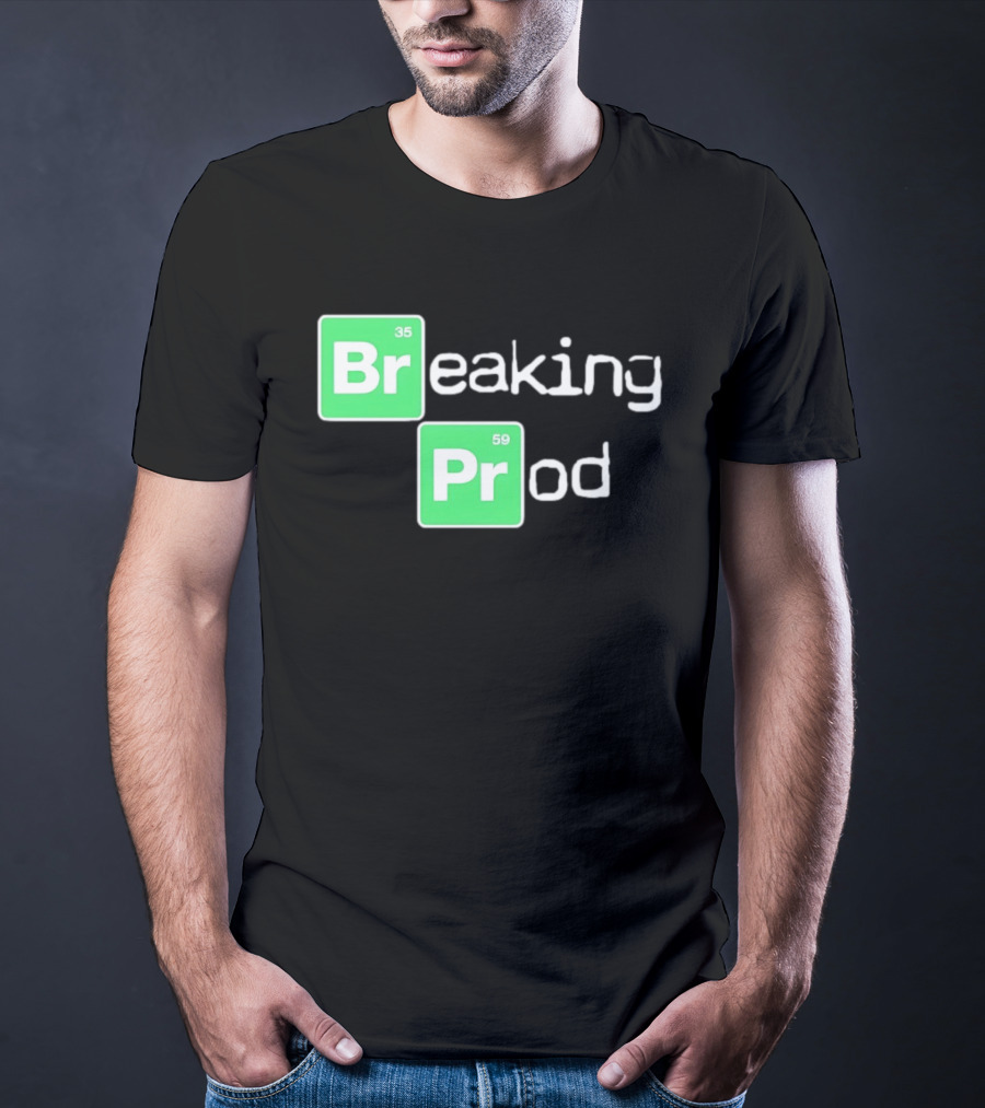 Breaking Prod 35 59 Chemistry T-Shirt
