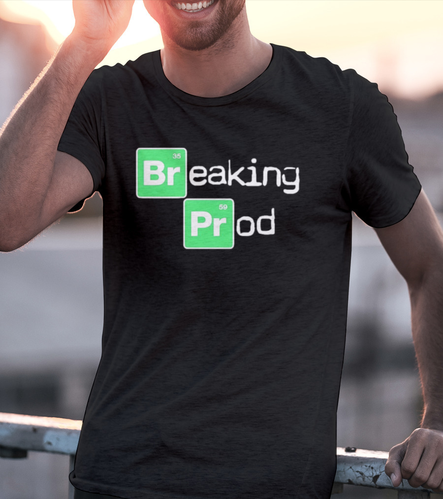Breaking Prod 35 59 Chemistry T-Shirt