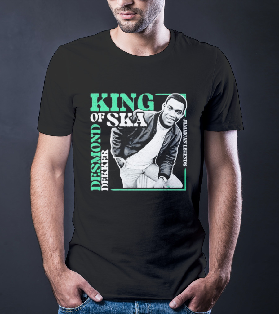 Desmond Dekker King Of Ska Jamaican Legends T-Shirt