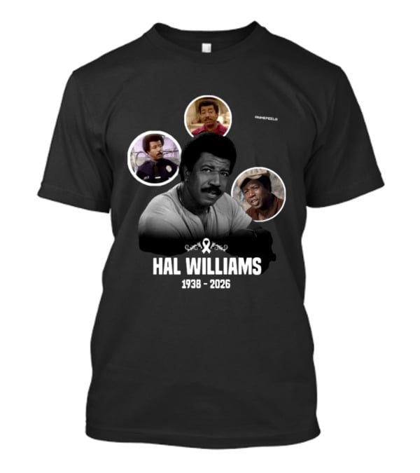 Hal Williams 1938 2026 White Ribbon T-Shirt