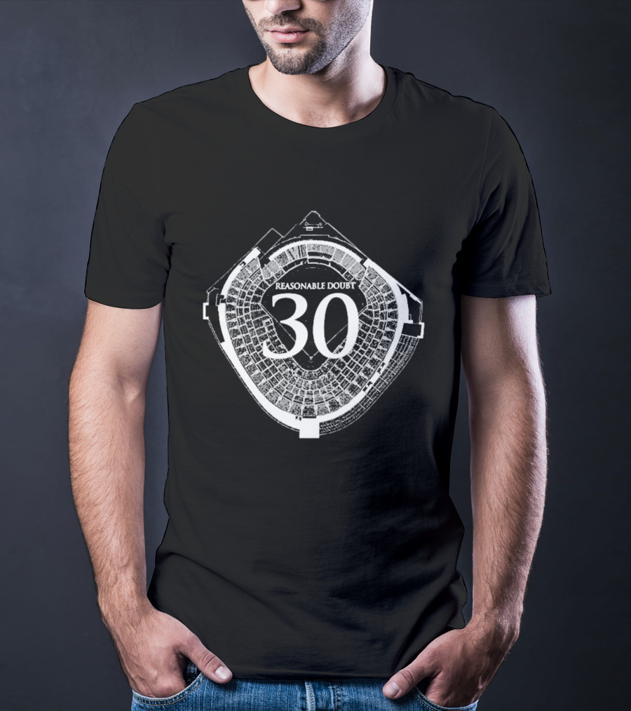 Jay Z Reasonable Doubt 30th Anniversary Yankee Stadium Concert Night 1 On July 10 2026 T-Shirt