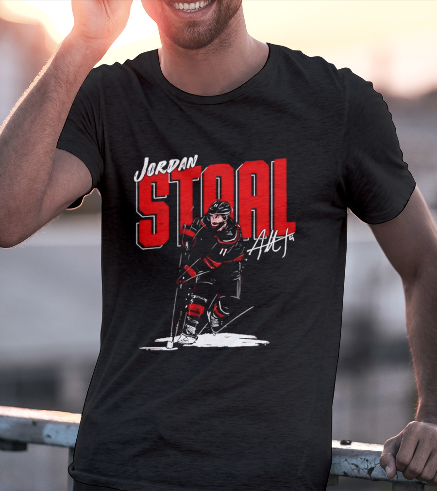 Jordan Staal Carolina Hurricanes Hockey Player Sportswear T-Shirt