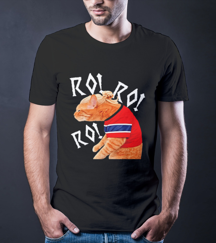 Ro Ro Ro Norwegian Cat El Michi Meme Norway T-Shirt