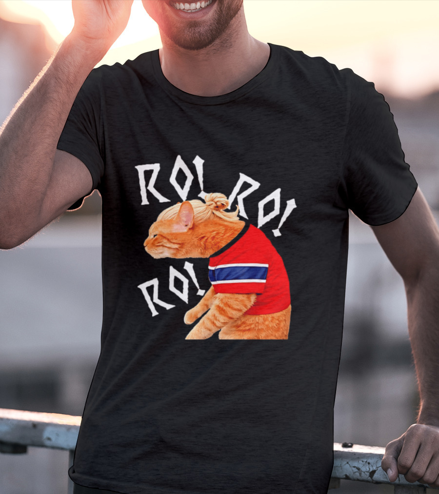 Ro Ro Ro Norwegian Cat El Michi Meme Norway T-Shirt