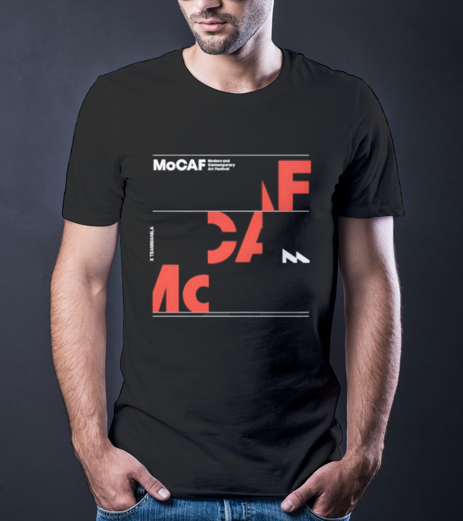 MoCAF Modern Contemporary Festival TeamManila Collaboration T-Shirt