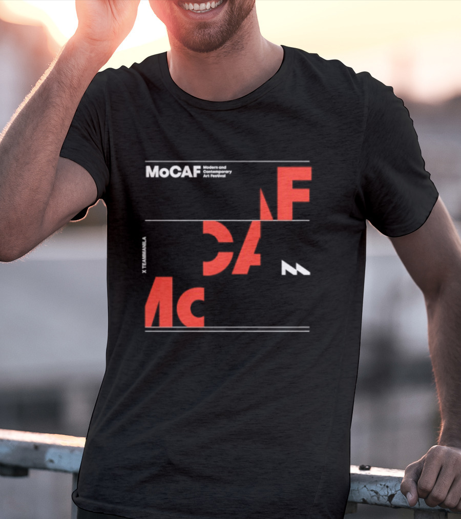 MoCAF Modern Contemporary Festival TeamManila Collaboration T-Shirt