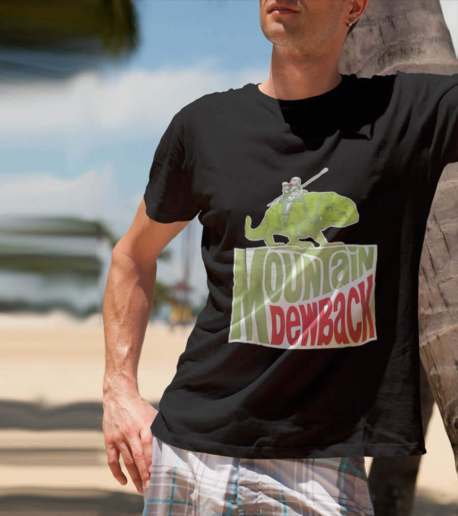 Mountain Dewback Star Wars Stormtrooper Riding Alien Creature T-Shirt