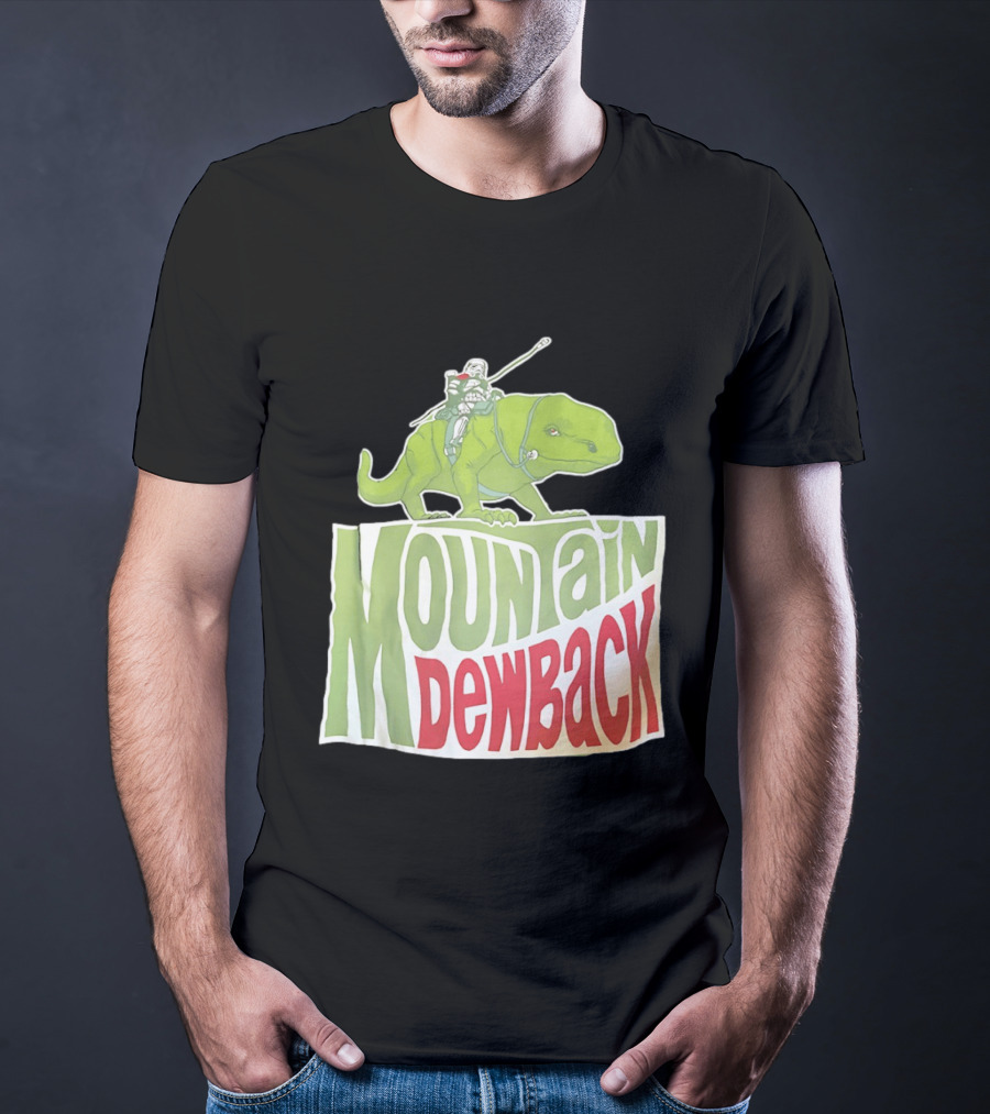 Mountain Dewback Star Wars Stormtrooper Riding Alien Creature T-Shirt