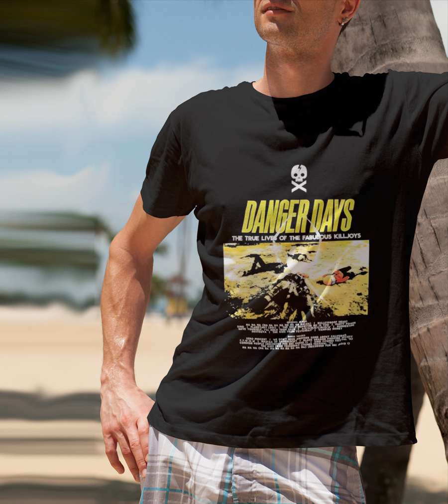 Danger Days The True Lives Of The Fabulous Killjoys Album Cover Art My Chemical Romance T-Shirt