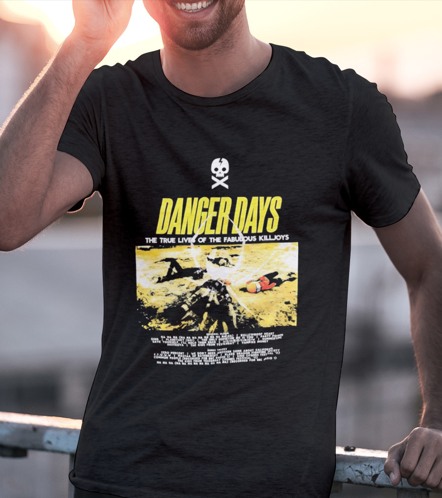 Danger Days The True Lives Of The Fabulous Killjoys Album Cover Art My Chemical Romance T-Shirt