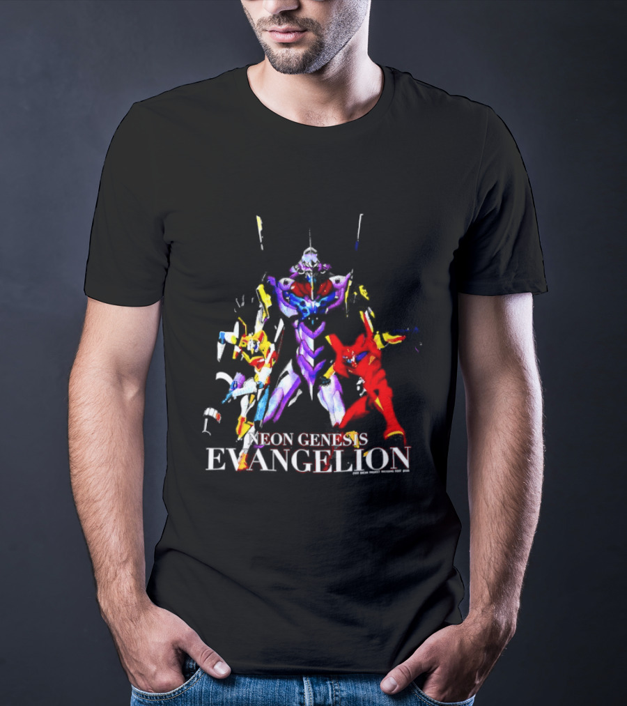 Neon Genesis Evangelion Eva Unit 01 Unit 00 Unit 02 T-Shirt