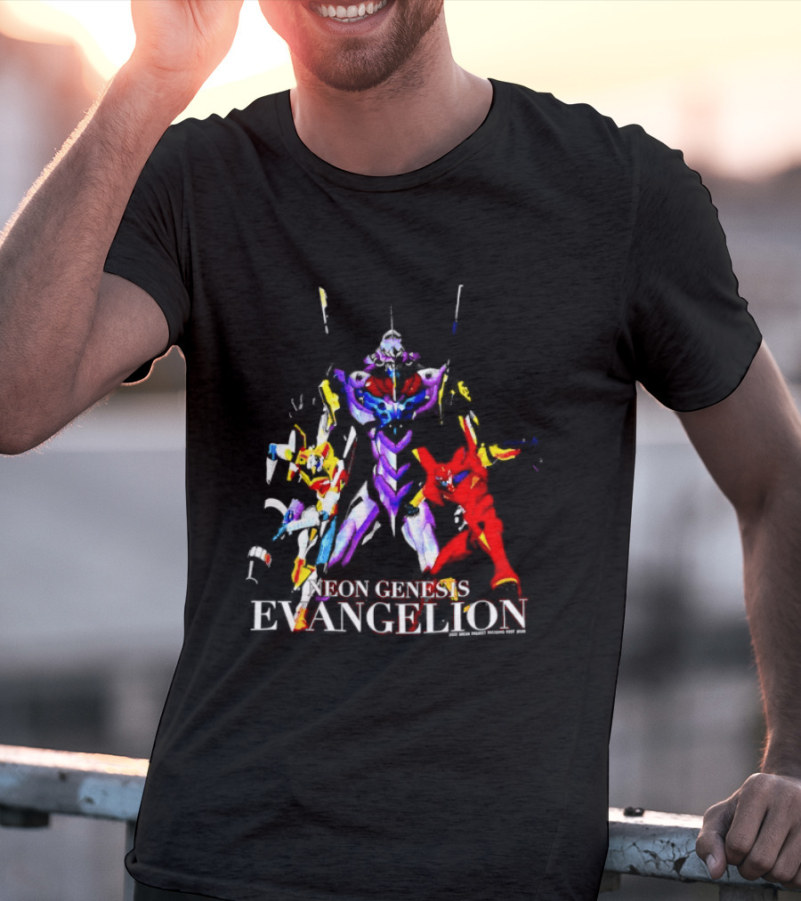 Neon Genesis Evangelion Eva Unit 01 Unit 00 Unit 02 T-Shirt