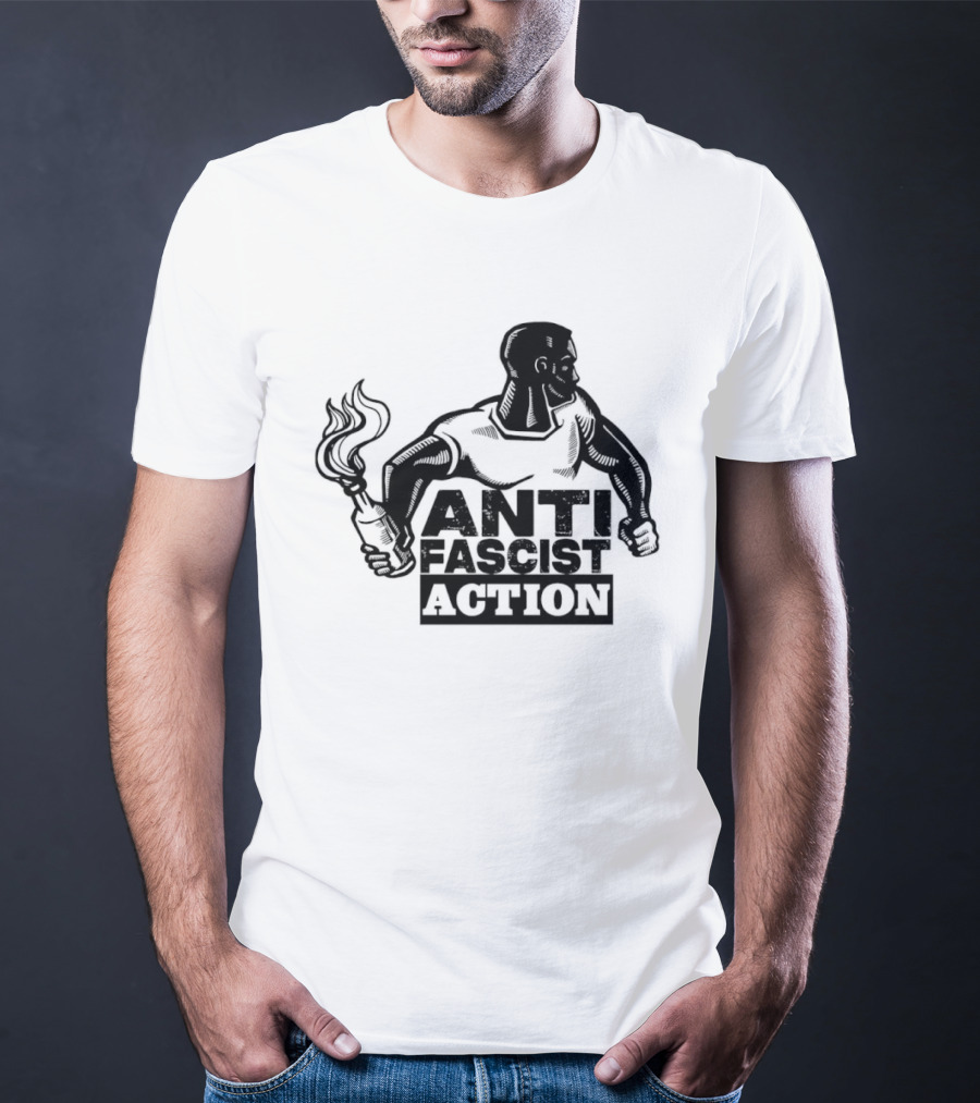 Anti Fascist Action Antifa Activism Protest Movement T-Shirt