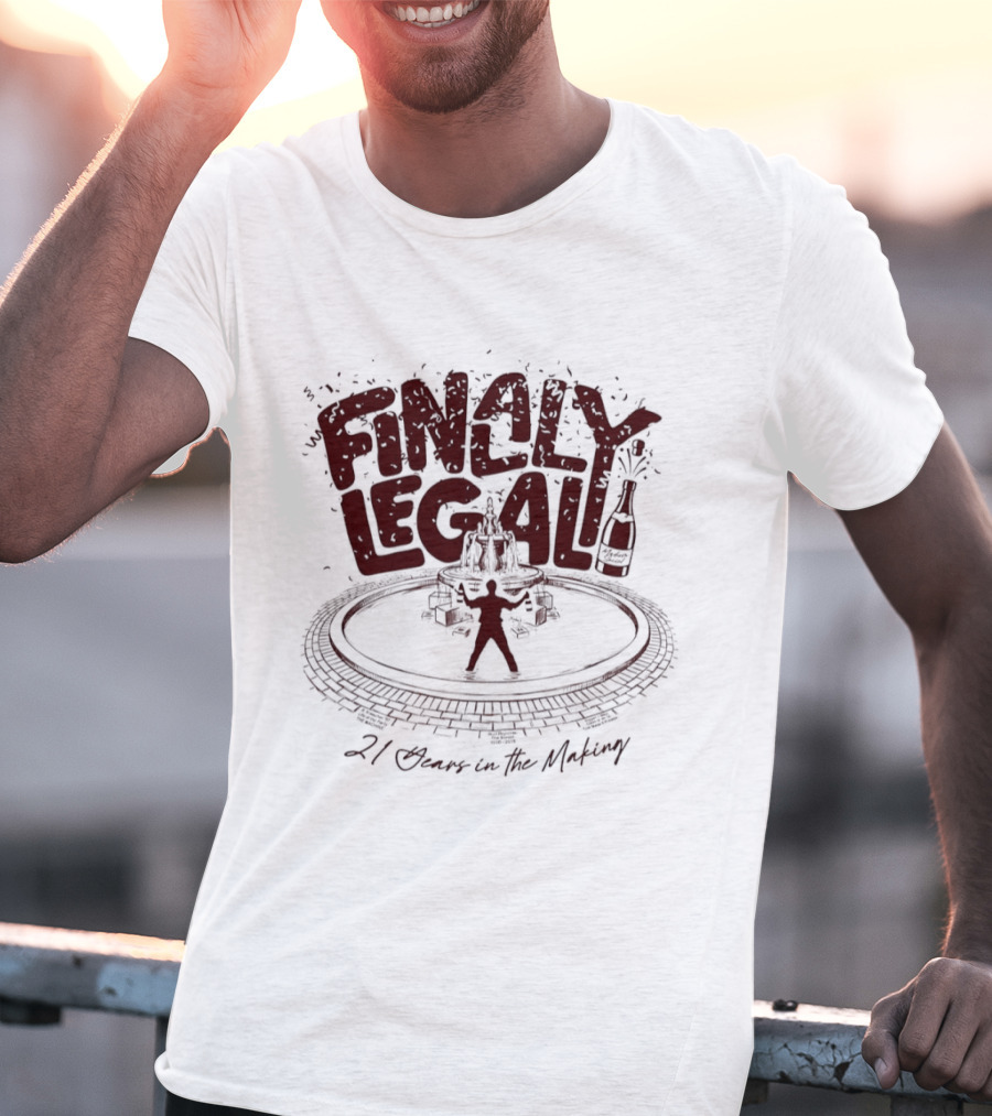 Finally Legal 21 Years In The Making Burt Reynolds The Machine T-Shirt