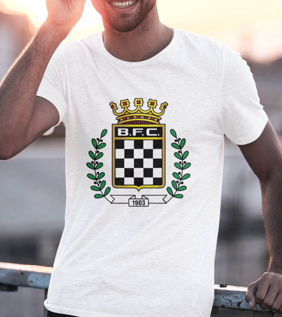 Boavista Futebol Clube B.F.C. 1903 Crest T-Shirt