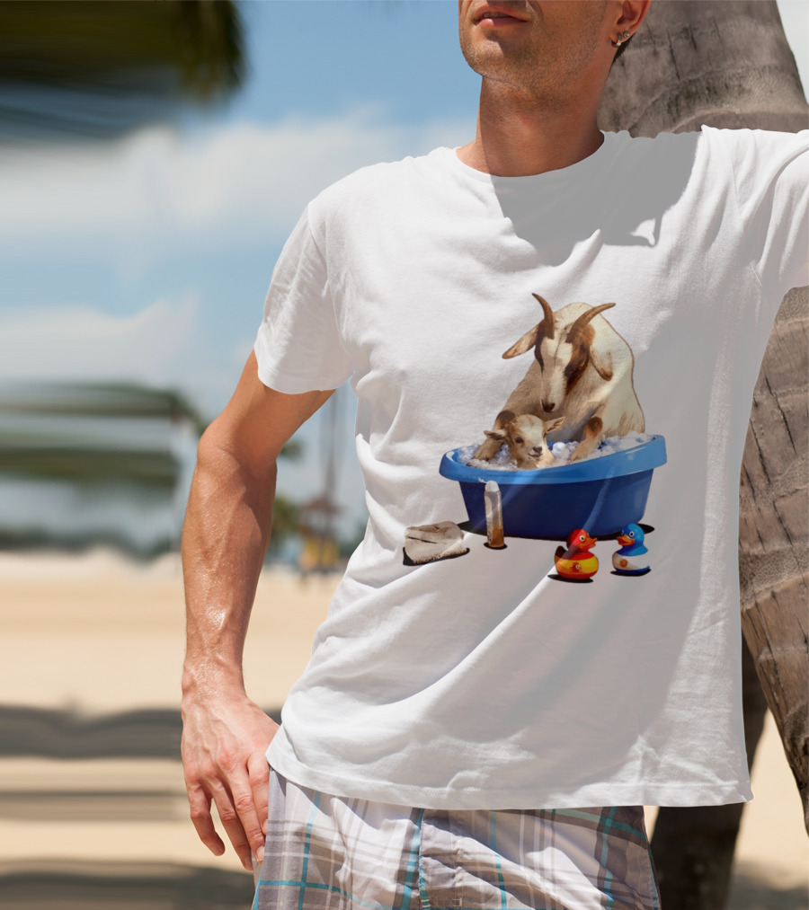 GOAT Bathtub Classico Messi Bathing Yamal T-Shirt