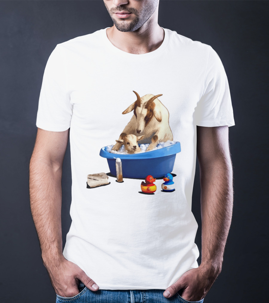GOAT Bathtub Classico Messi Bathing Yamal T-Shirt