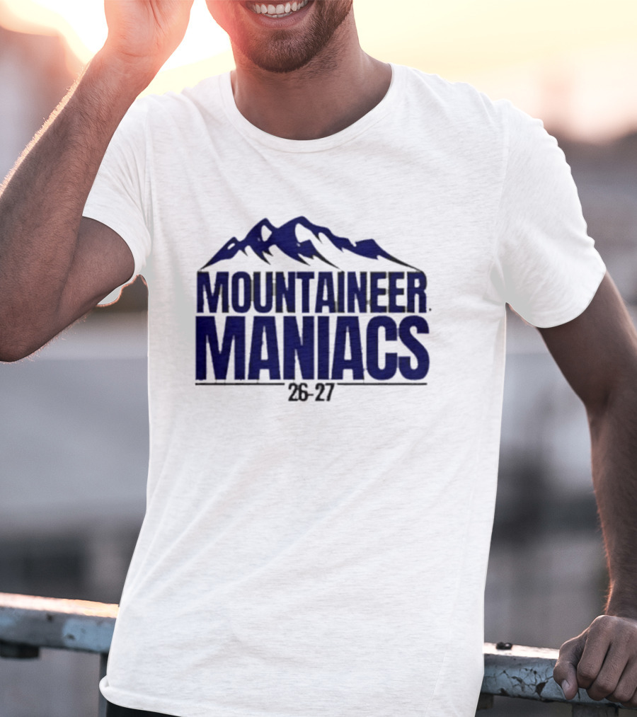 Mountaineer Maniacs 2026 2027 Mountain T-Shirt