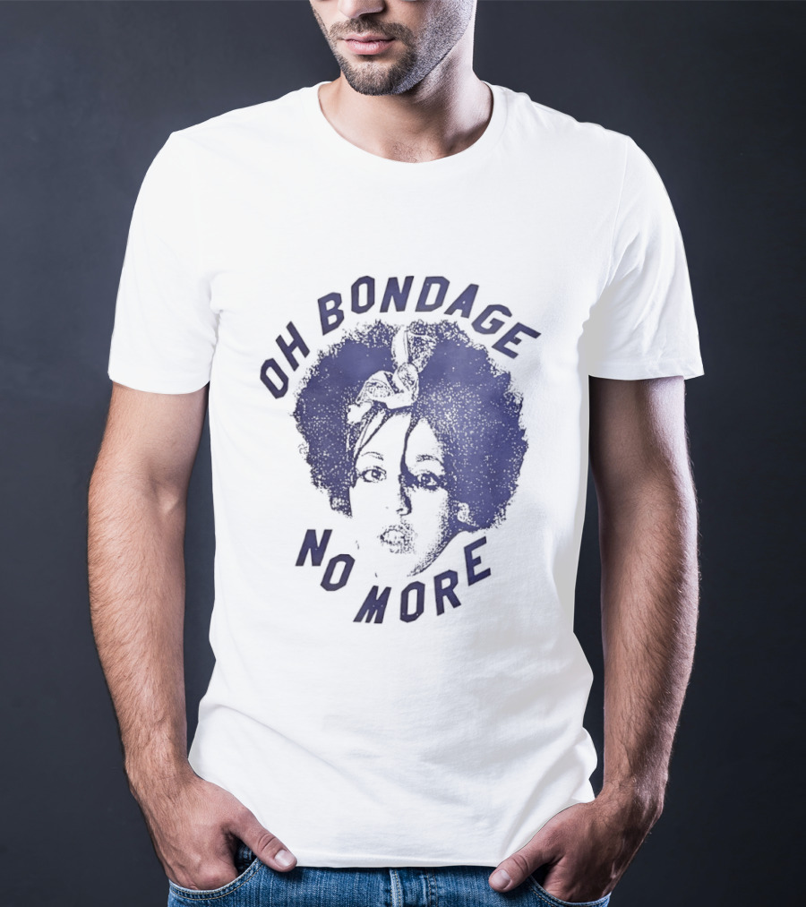 Oh Bondage No More X Ray Spex Poly Styrene Iconic Punk Image T-Shirt