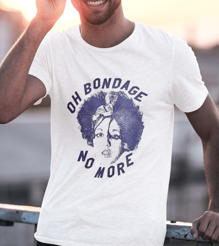 Oh Bondage No More X Ray Spex Poly Styrene Iconic Punk Image T-Shirt