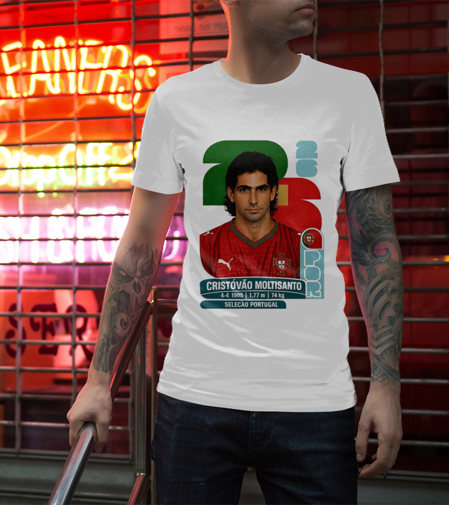 Cristóvão Moltisanto Seleção Portugal 2026 Soccer Card T-Shirt