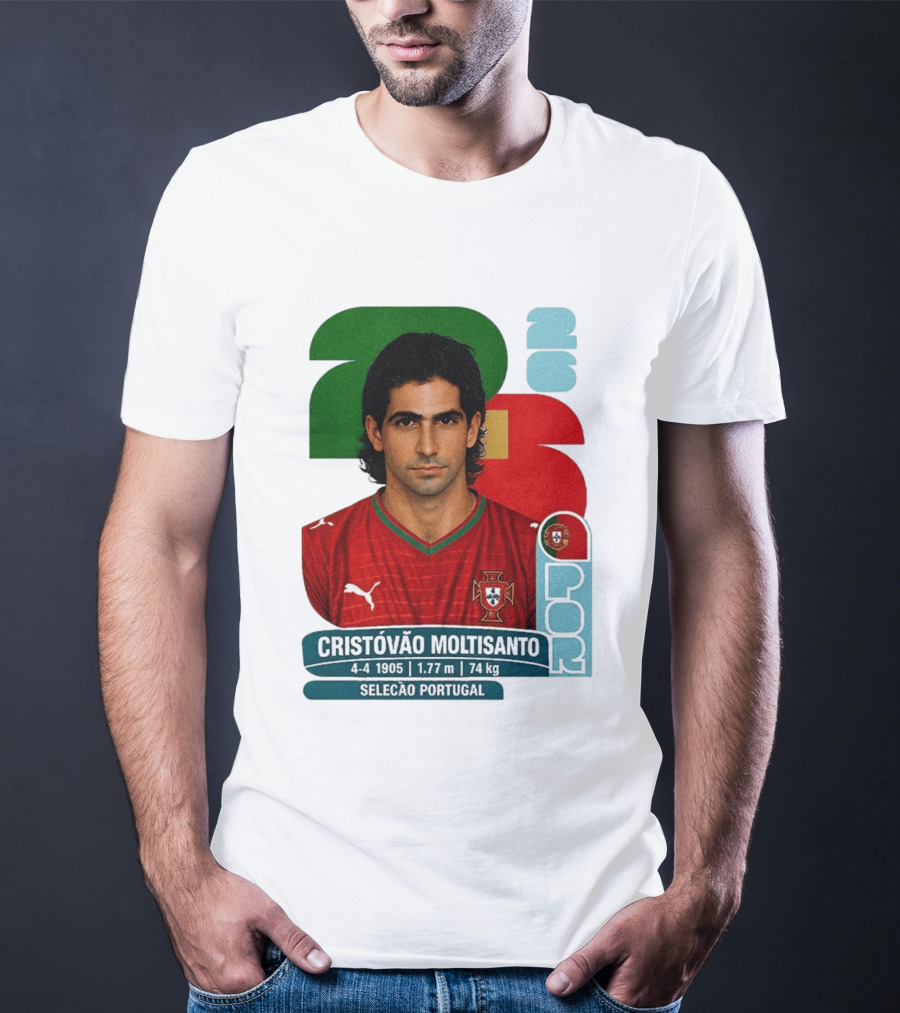 Cristóvão Moltisanto Seleção Portugal 2026 Soccer Card T-Shirt