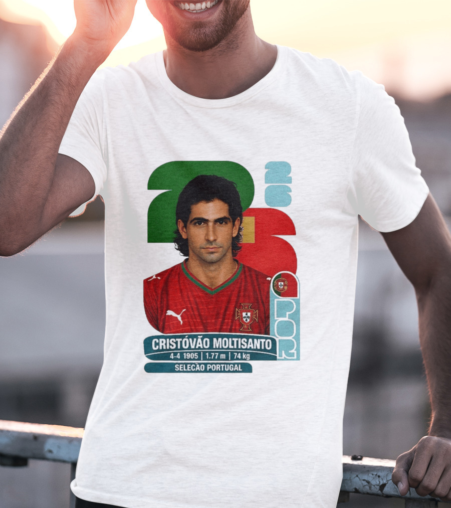 Cristóvão Moltisanto Seleção Portugal 2026 Soccer Card T-Shirt