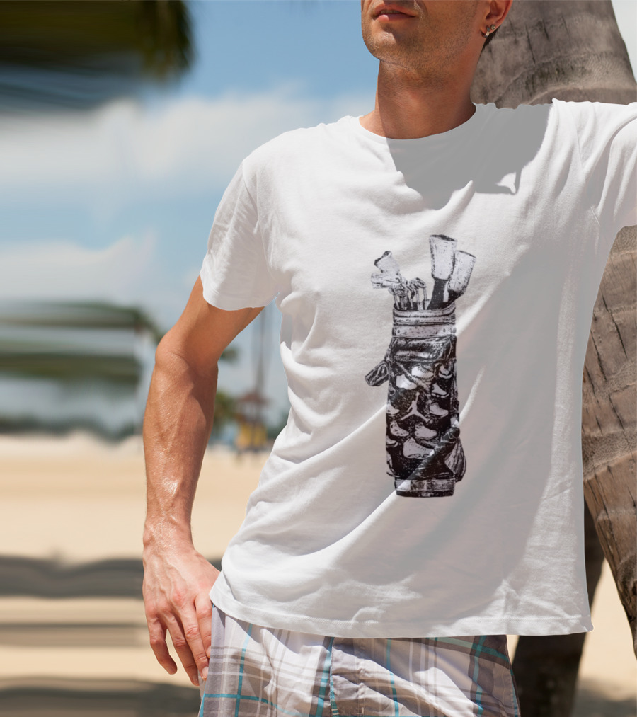 Jordan Brand Golf Bag Iconic Sneaker Wings Collection T-Shirt