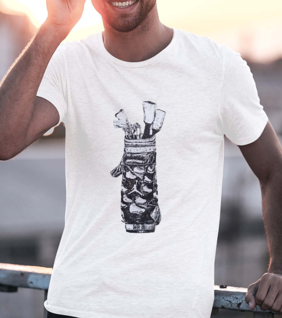 Jordan Brand Golf Bag Iconic Sneaker Wings Collection T-Shirt