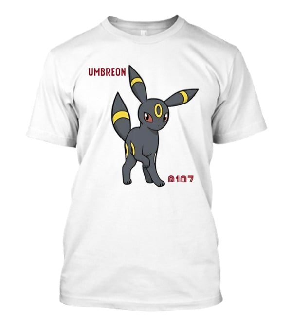 Umbreon Pokémon 0197 Eeveelution Fan Favorite T-Shirt
