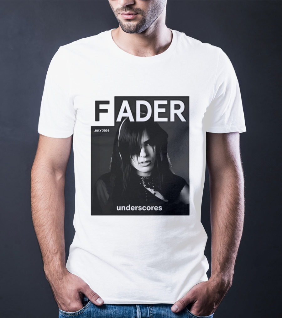 FADER Magazine July 2026 Cover Featuring Underscores T-Shirt