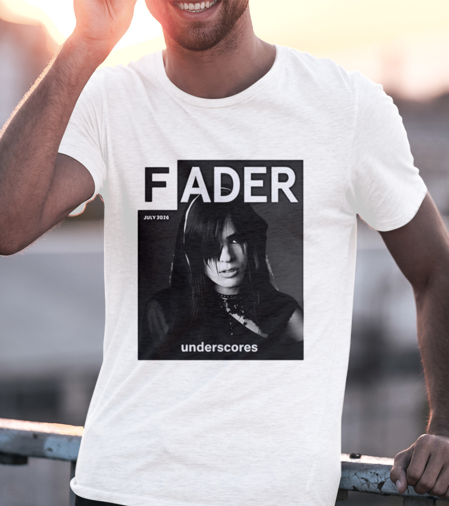 FADER Magazine July 2026 Cover Featuring Underscores T-Shirt