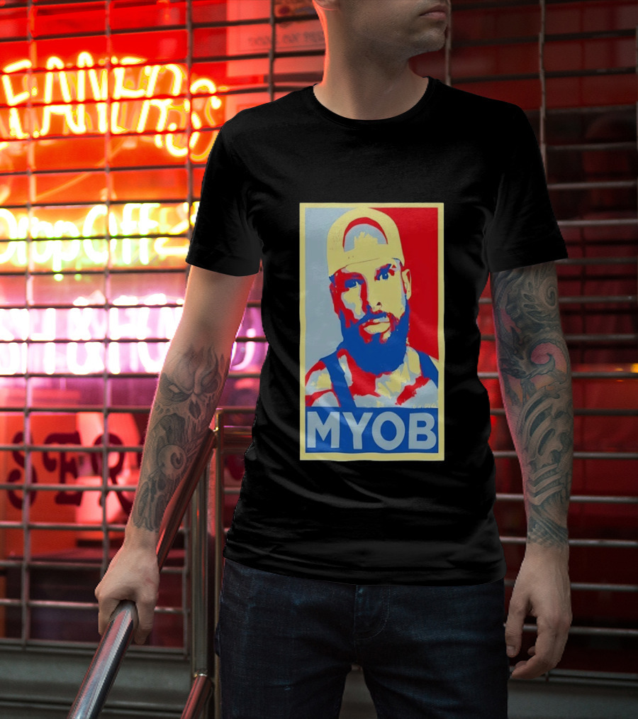 MYOB Bearded Man Hope Style Mind Your Own Business T-Shirt