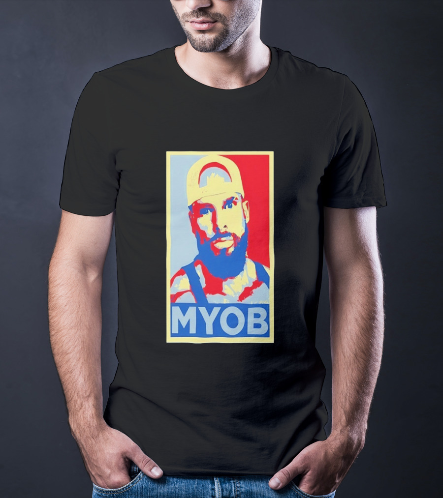 MYOB Bearded Man Hope Style Mind Your Own Business T-Shirt