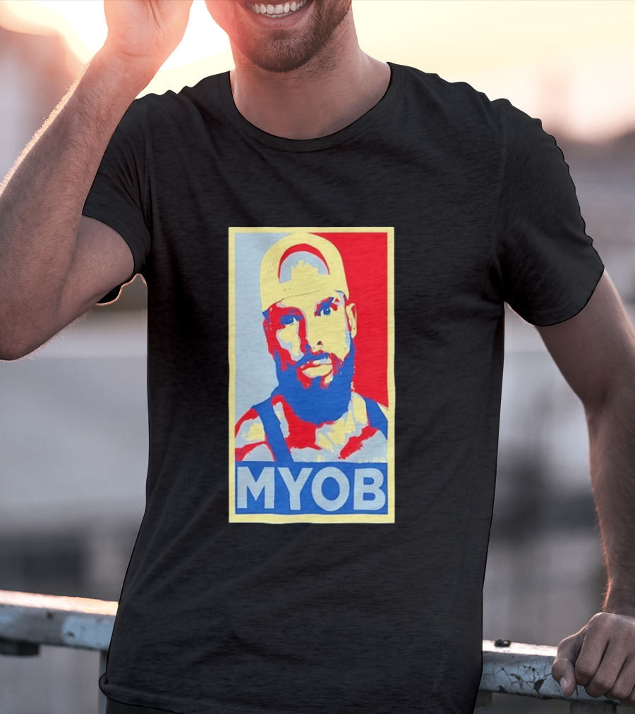 MYOB Bearded Man Hope Style Mind Your Own Business T-Shirt