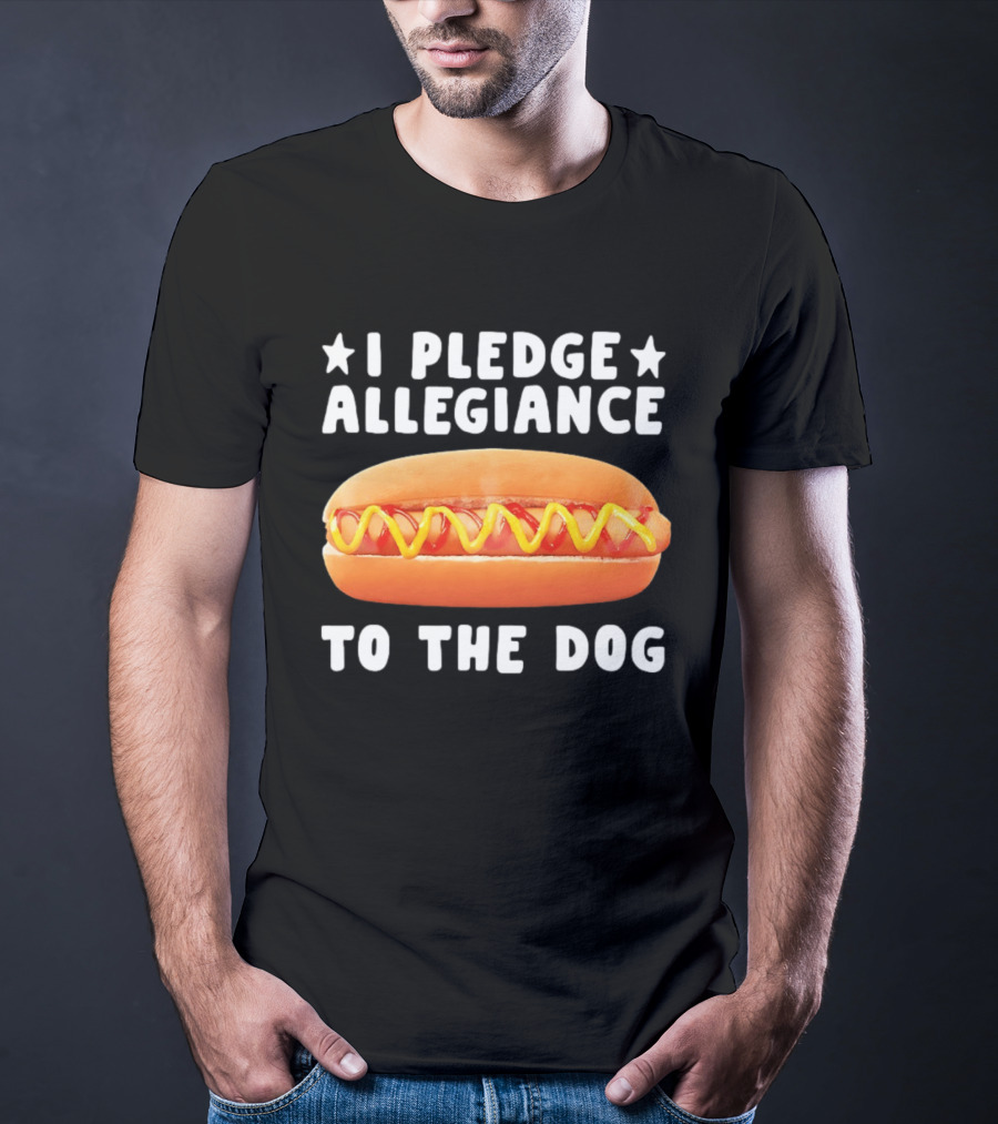 I Pledge Allegiance To The Hot Dog T-Shirt