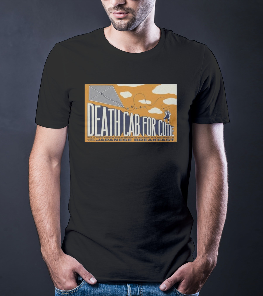 Death Cab For Cutie With Japanese Breakfast TD Pavilion Philadelphia PA July 17 2026 Kite T-Shirt