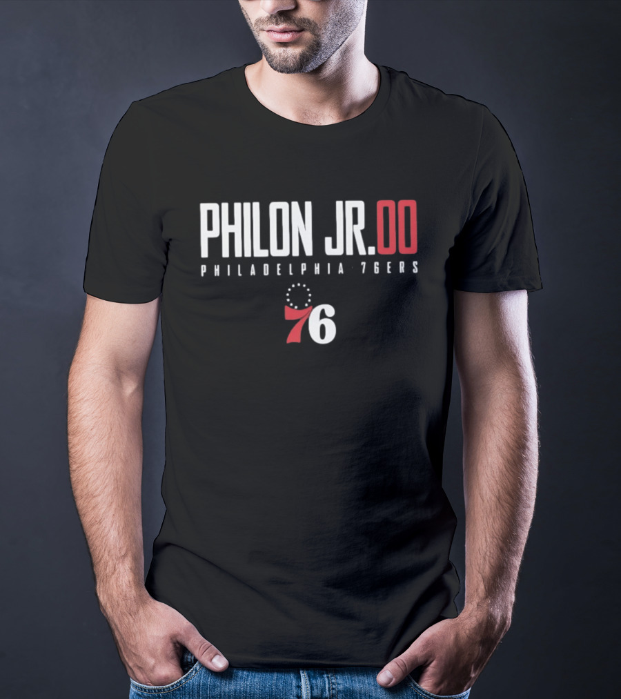 Labaron Philon Jr. 00 Philadelphia 76ers 76 T-Shirt